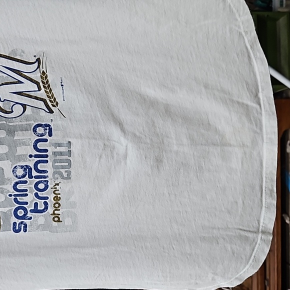 Milwaukee Brewer's, 2011, Spring Training, Short Sleeve Tee, Shirt,  Sz Lg - Picture 10 of 10